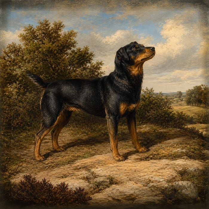 Old English Black and Tan Terrier