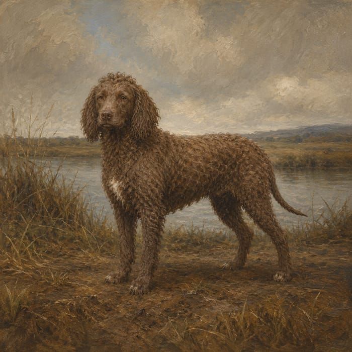 Old Irish water dogs