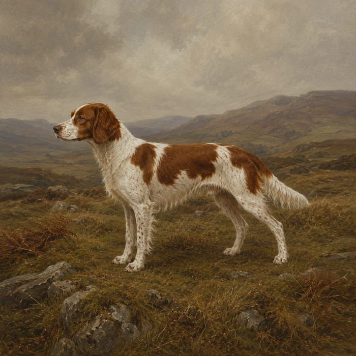 Old Welsh land spaniels