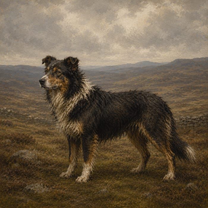 Old working collies