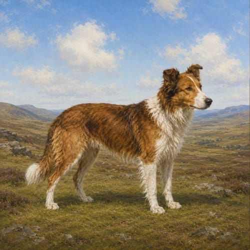 Welsh herding dogs, an illustration of the British dog breed