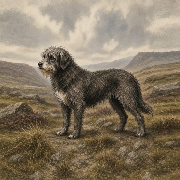 Old Welsh Grey Sheepdog