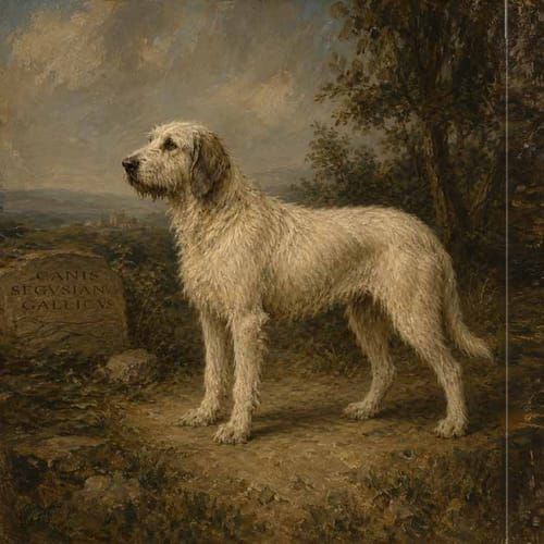 Segusian tracking Hounds, an illustration of the British dog breed