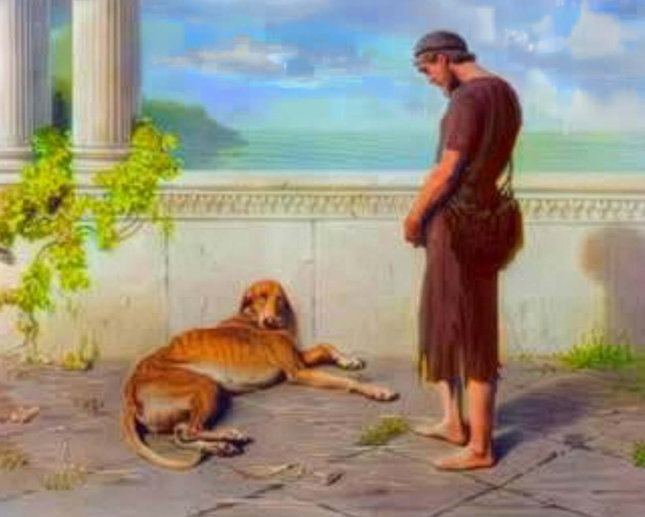 Odysseus painting remake